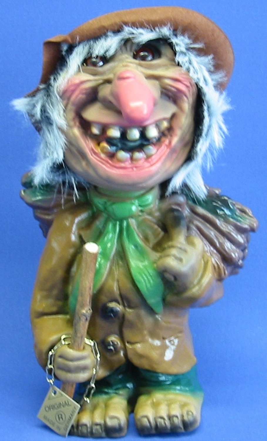 Souvenir Wackel Figur Waldtoni groß H 23 cm Wackelfigur Original mit Wackelkopf