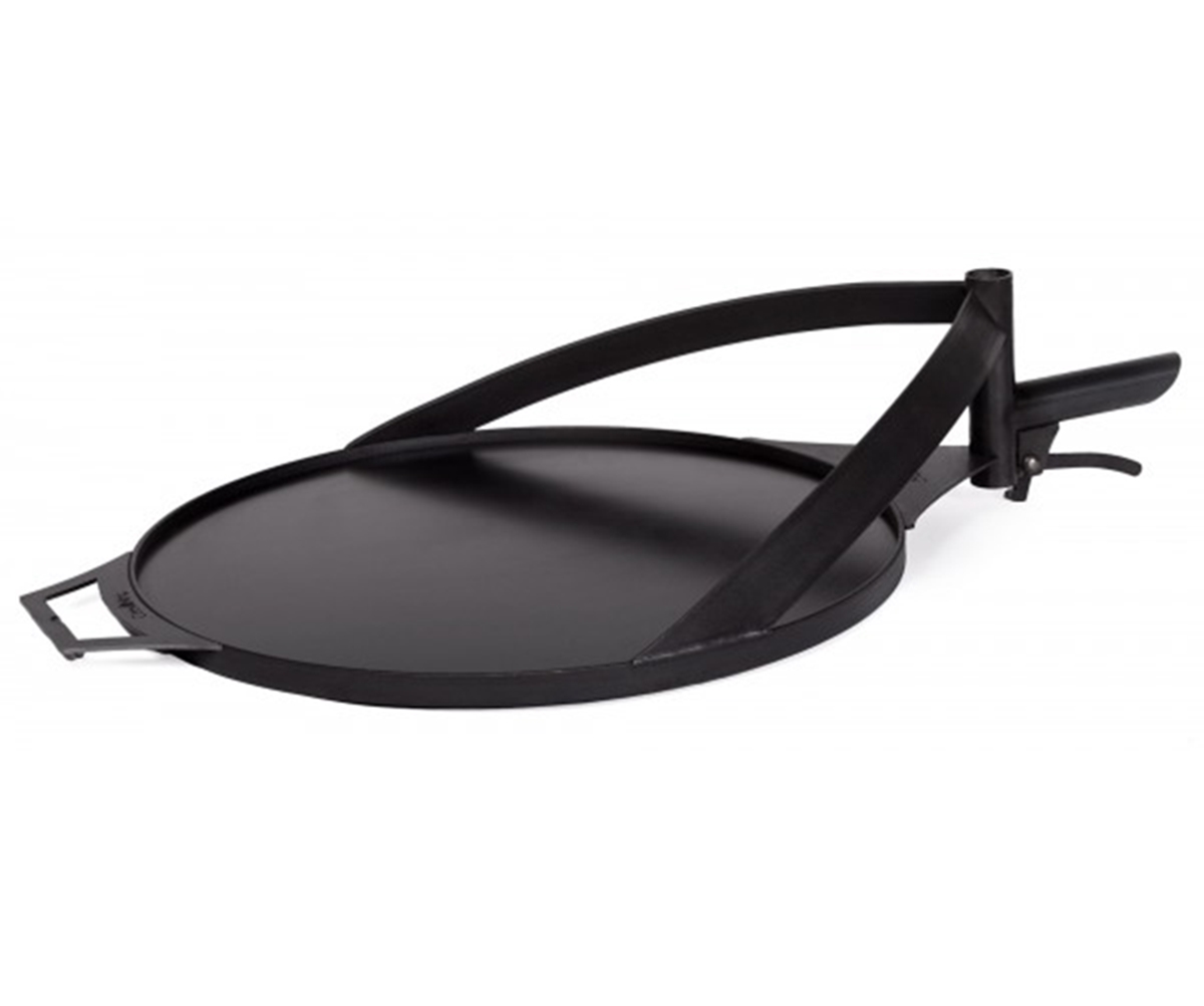 Grillplatte D 50 cm für Feuerschale "Montana X" Platte aus Stahl zum Befestigen am Mast