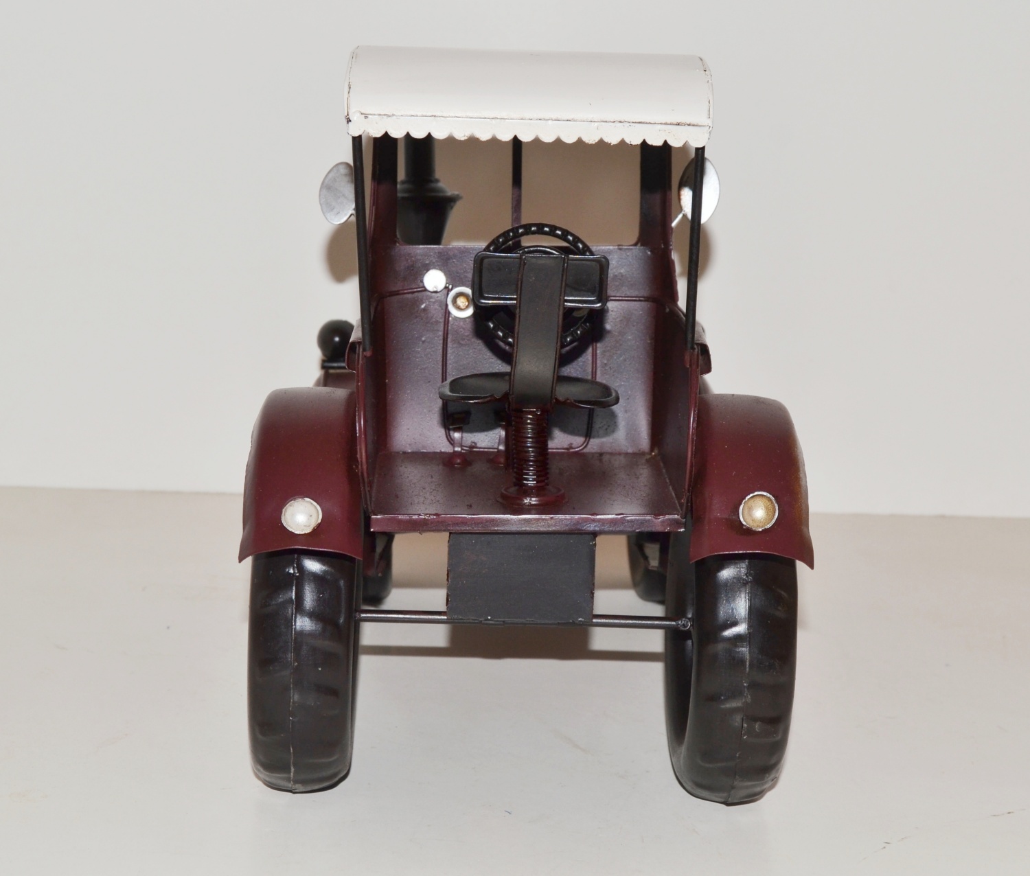 Blechtraktor Nostalgie Modellauto Oldtimer Marke Lanz Eilbulldog HR 8 Traktor aus Blech L 30 cm