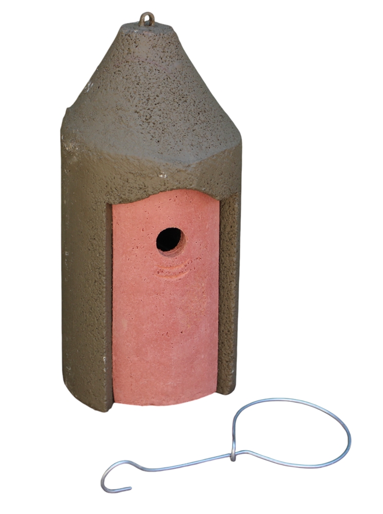 Nisthöhlen Set in Grün 3 Vogelhöhlen Nisthilfen für kleine Gartenvögel Artenschutz & Naturschutz