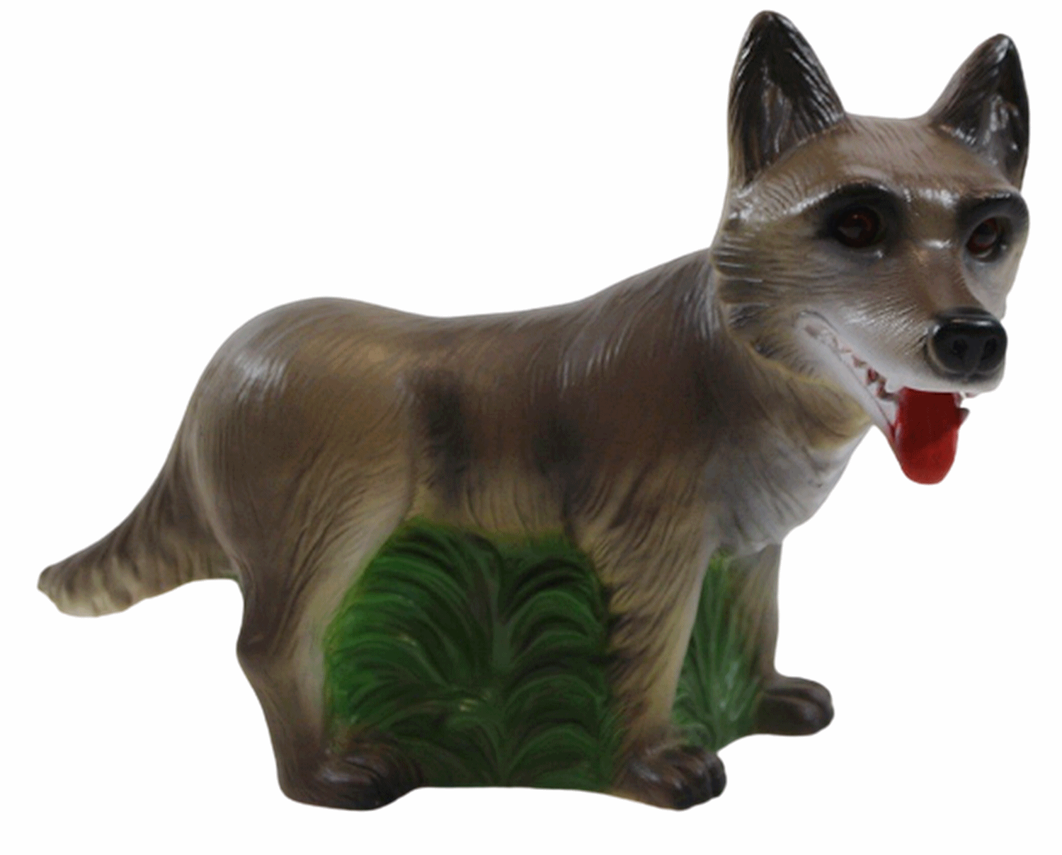 Deko Figur Rotkäppchen mit bösem Wolf Gartenfigur Märchenfigur H 31/20,5 cm stehend als Satz