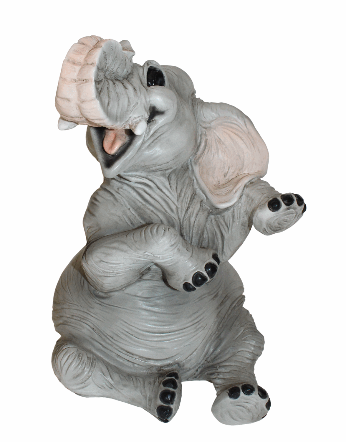 Figur Elefant Baby Elefantenfiguren sitzend u. liegend Tierfigur Kollektion Castagna Resin H 15-21cm