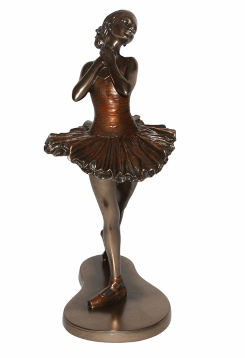 Deko Figur Body Talk Kollektion Ballerina Mädchen H 24 cm Skulptur Figur Ballett Tanz Tänzerin
