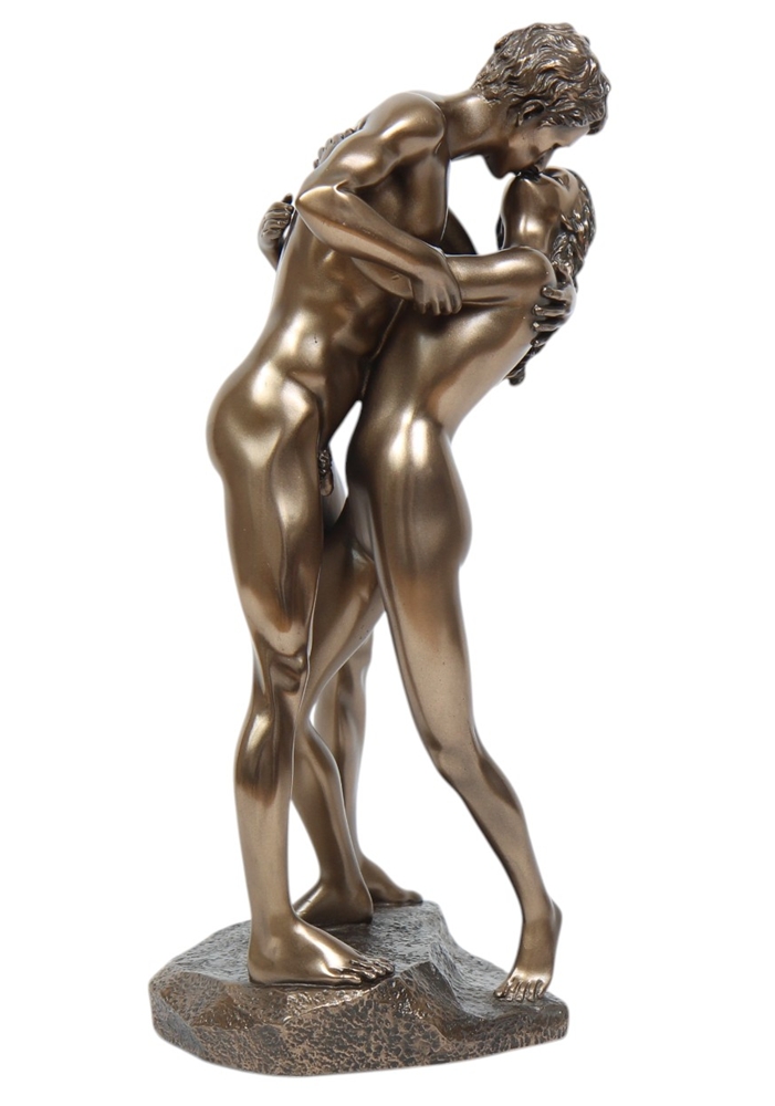 Deko Figur Body Talk Kollektion Lovers Paar Die Liebenden in Umarmung H 29 cm Skulptur Figur