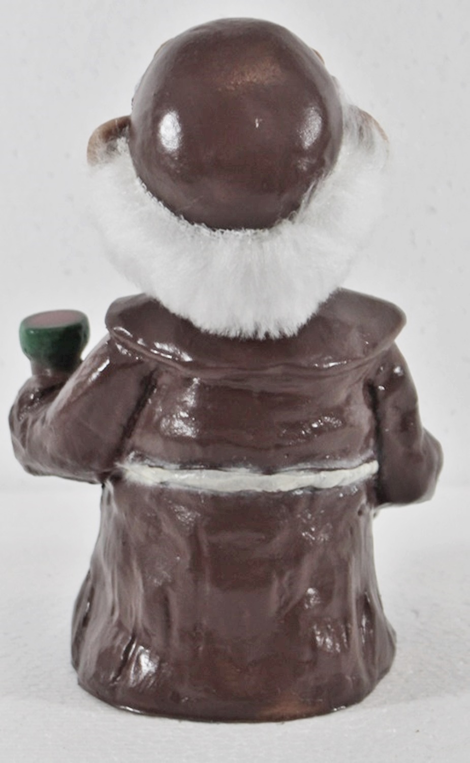 Souvenir Wackel Figur Mönch klein H 15 cm Wackelfigur Original mit Wackelkopf